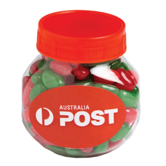 Christmas Jelly Bean Jars